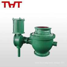 Top supplier DN200~400 eccentric semi- ball valve for dust gas equipment